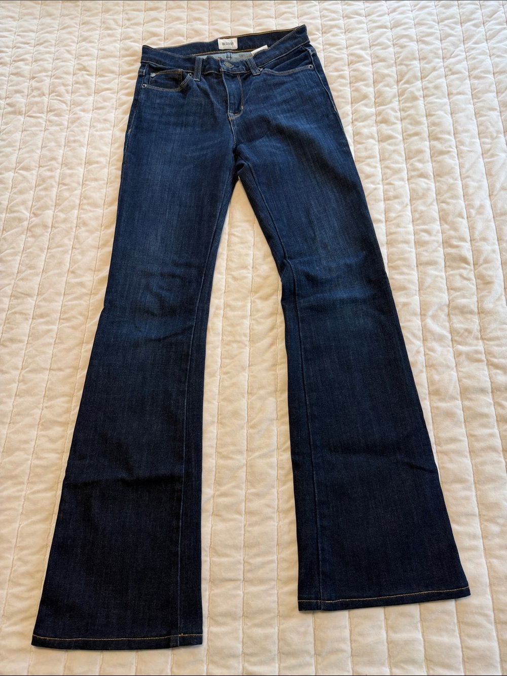 Hudson Jeans Dark Blue Flare Wide Leg
